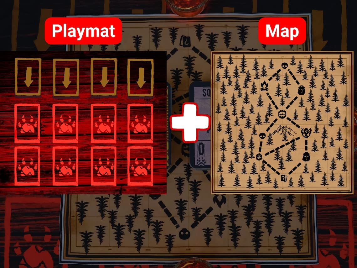 Inscryption Card Game - 330 Laminated Cards for 2 Players | Strategic Horror Deck Building Game | Perfect Gift for Game Nights, Birthday Parties & Halloween Events (Wooden Box Not Included)