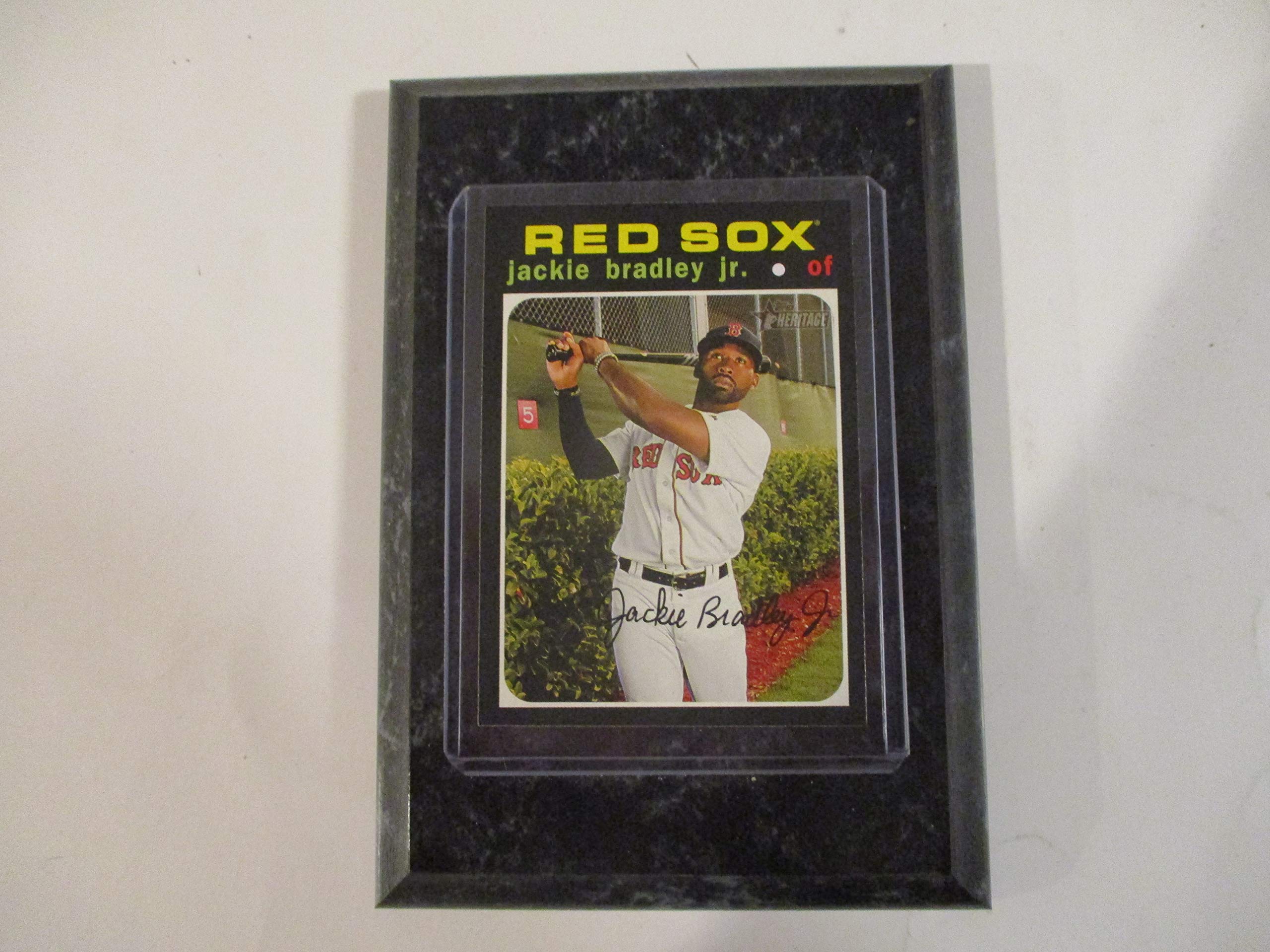 2020 Topps Heritage Jackie Bradley Jr. Boston Red Sox MLB Player Card - 4