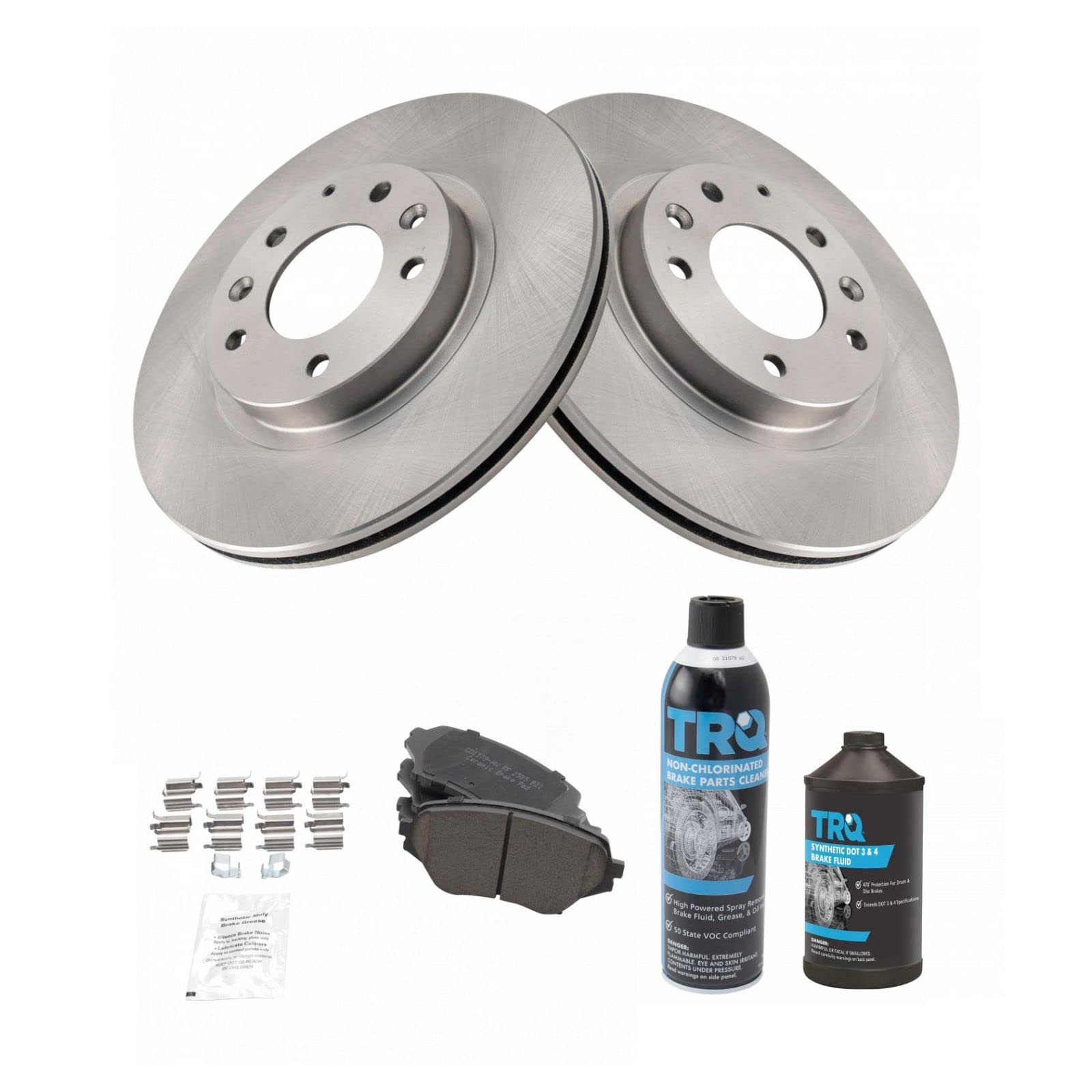 High-Performance Front Brake Pad & Rotor Kit with Ceramic Pads - Compatible with 2006-2015 Mazda MX-5 Miata - Perfect for Daily Driving & Performance Upgrades