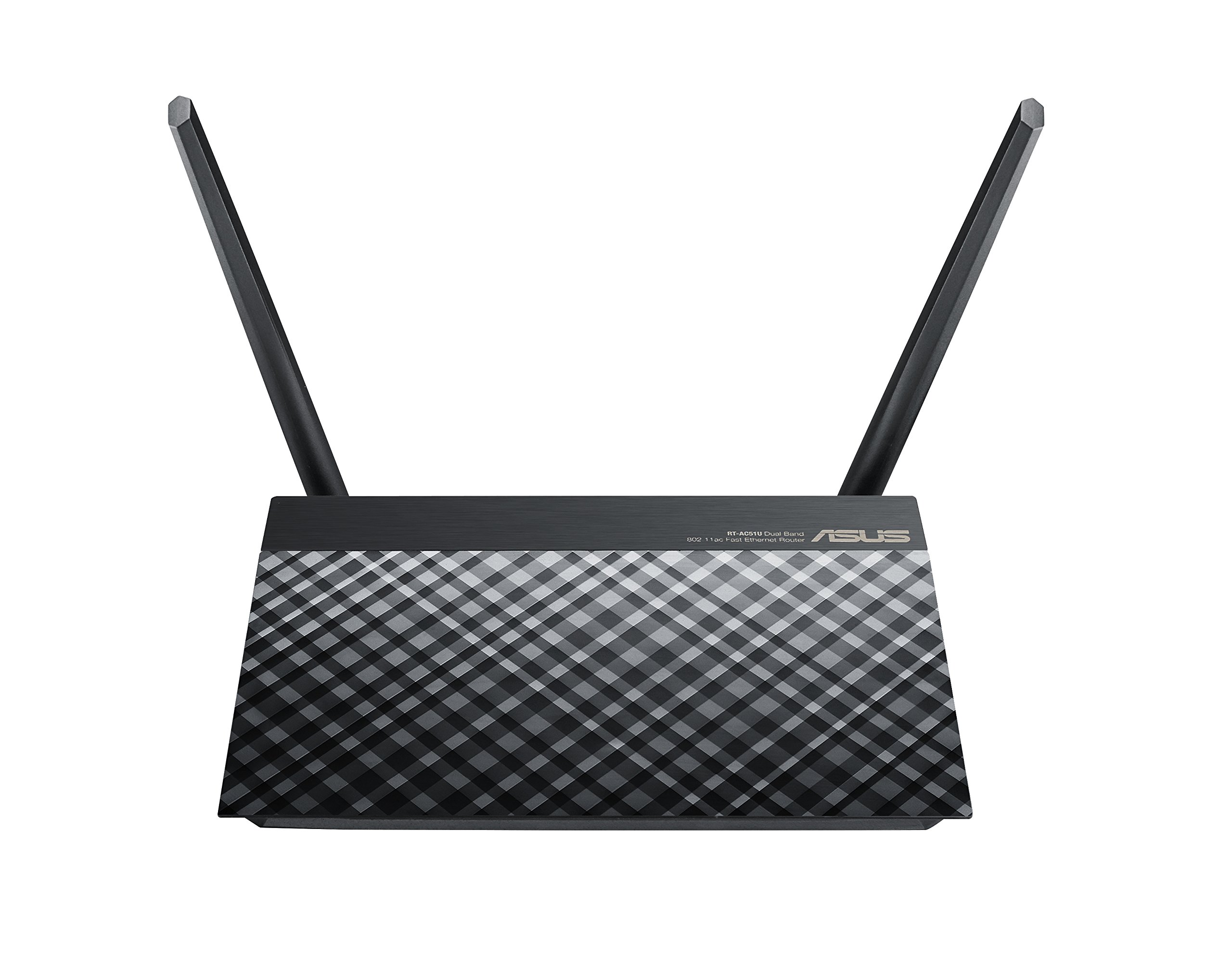 ASUS RT-AC51U Dual-Band AC750 Wireless Router - 733 Mbps High Speed WiFi, USB Port for File Sharing & Printer - Perfect for Home Office & Online Gaming