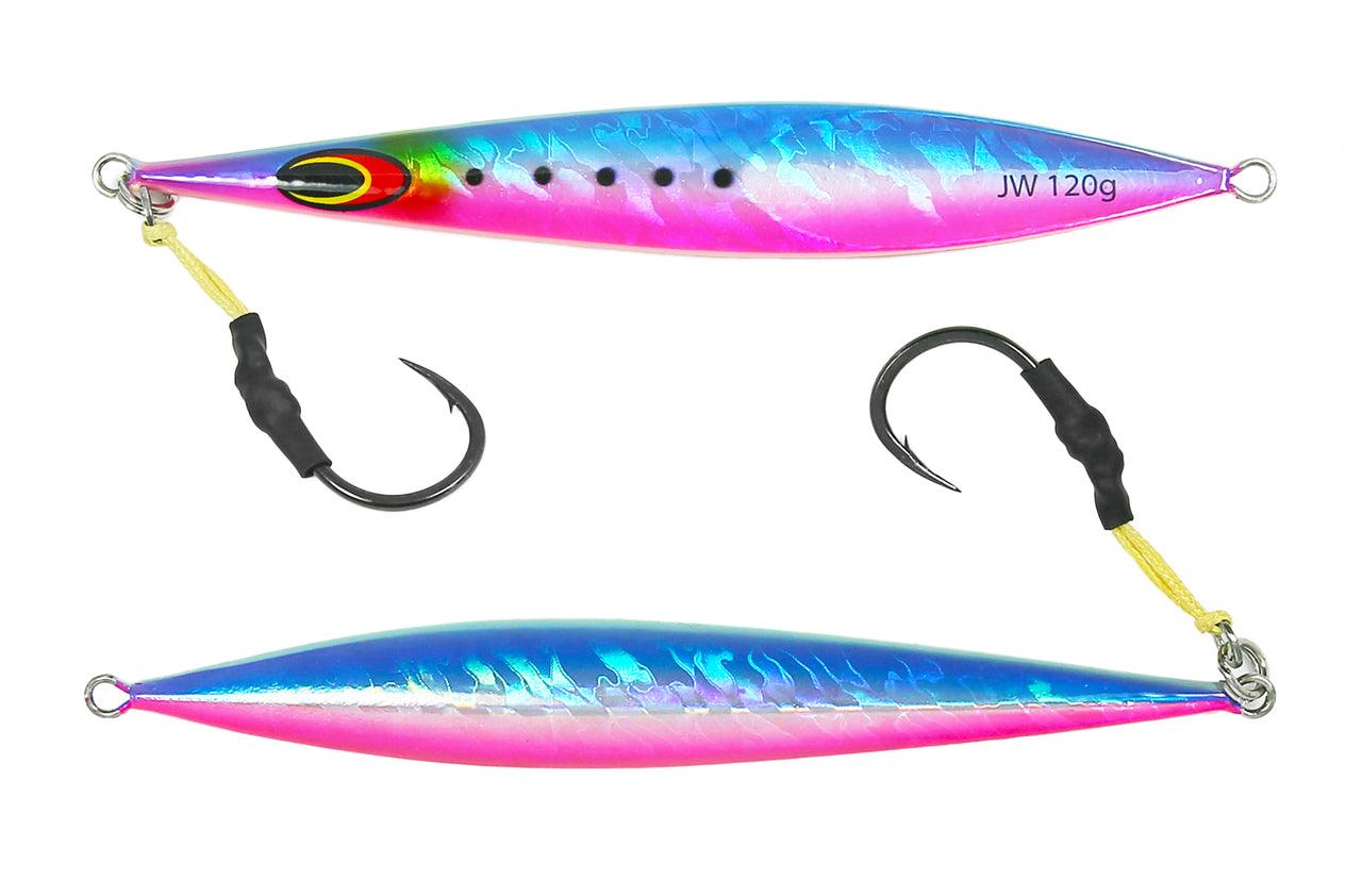 Jigging World MJ67 Slow Pitch Jigs - Premium Saltwater Fishing Lures for Vertical Jigging & Bottom Fishing - Perfect for Tuna, Grouper, and Snapper