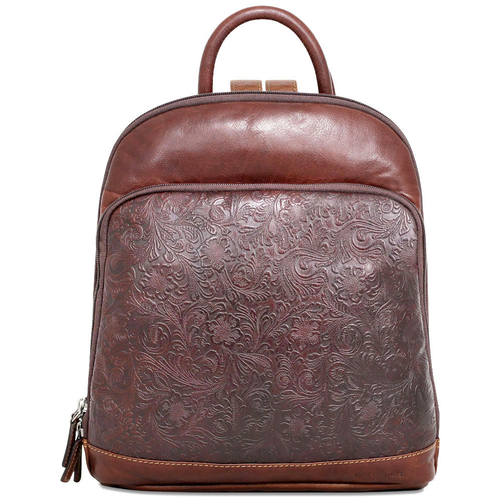 Floral Small Backpack for Women - Cute Mini Backpack Purse with Adjustable Straps, Lightweight & Durable - Perfect for Travel, Shopping, and Daily Use | #FL835