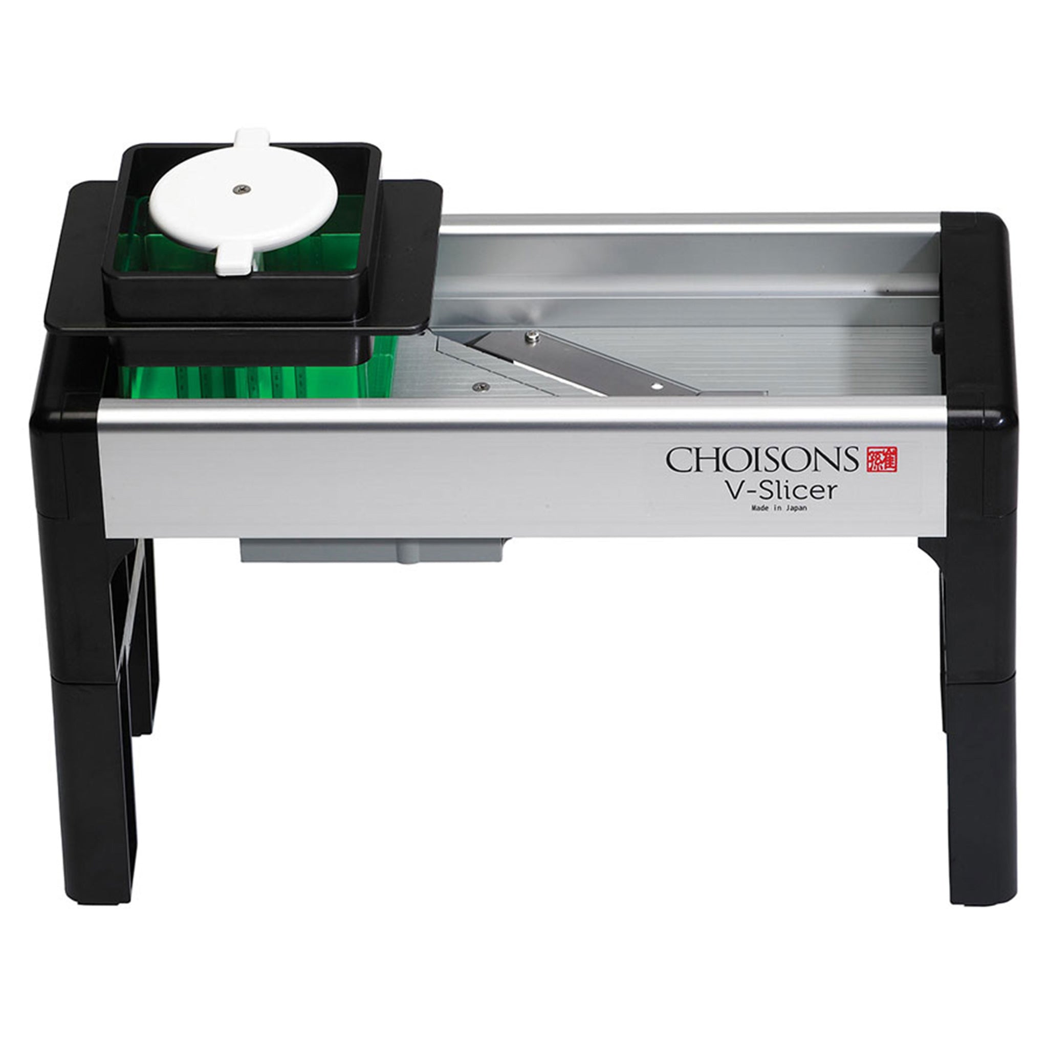 Premium Refurbished V-Slicer Mandoline - Professional Stainless Steel Vegetable Cutter for Kitchen, Salad, Garnish & Meal Prep | Durable & Safe Mandoline Slicer for Home Chefs & Restaurants