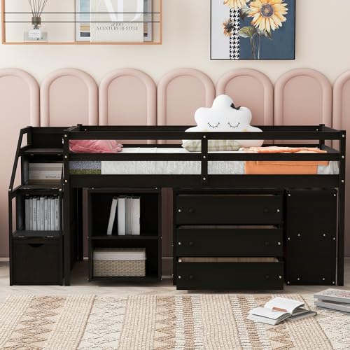 Espresso +Stairs +Desk +Storage