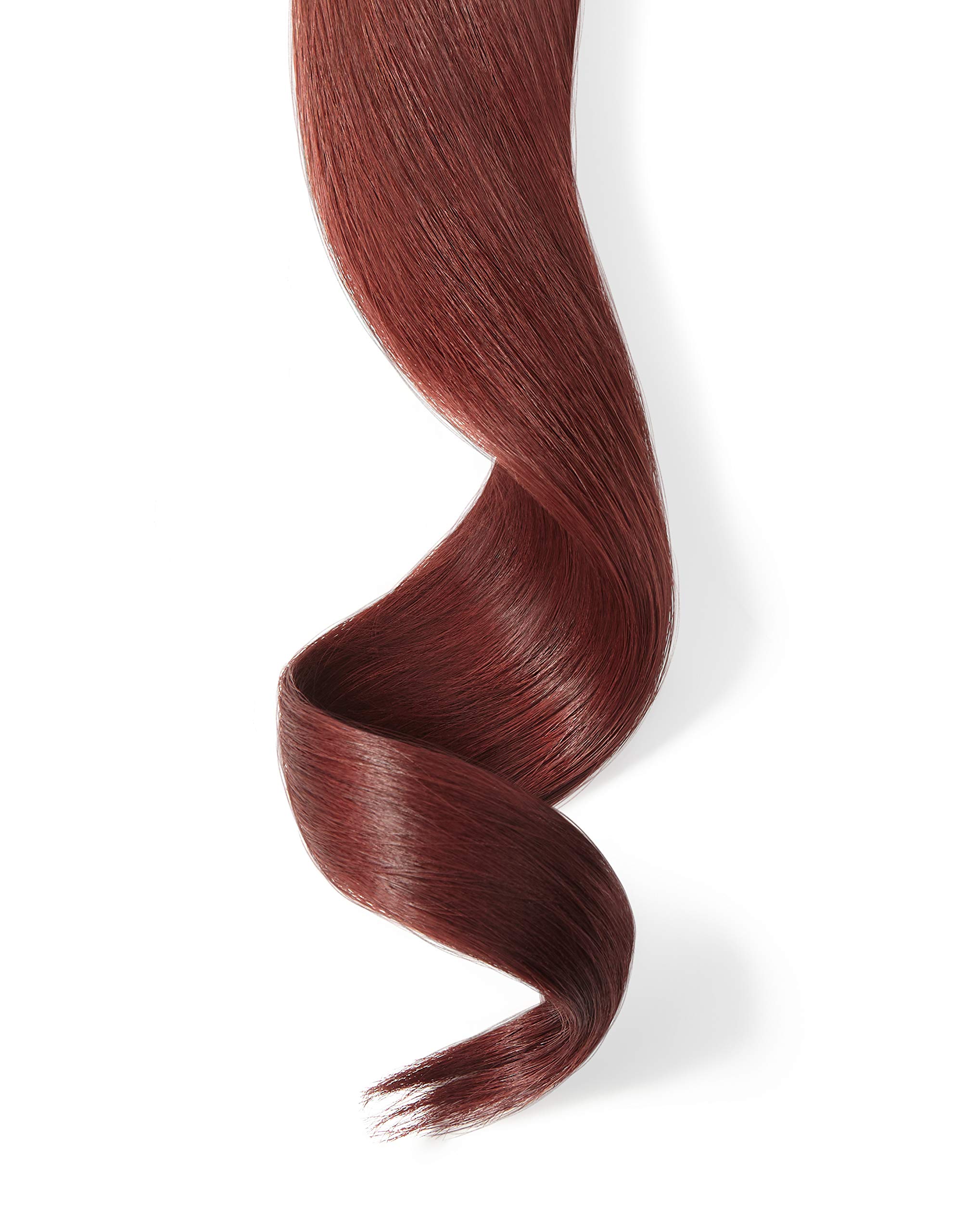 NINFAS 100% Virgin Cuticle Remy Human Hair Tape-In Extensions - Gold Line, #6 Red Copper, 22 Inch, 20 Pieces | Natural-Looking Volume & Length | Perfect for Parties, Weddings & Daily Styling