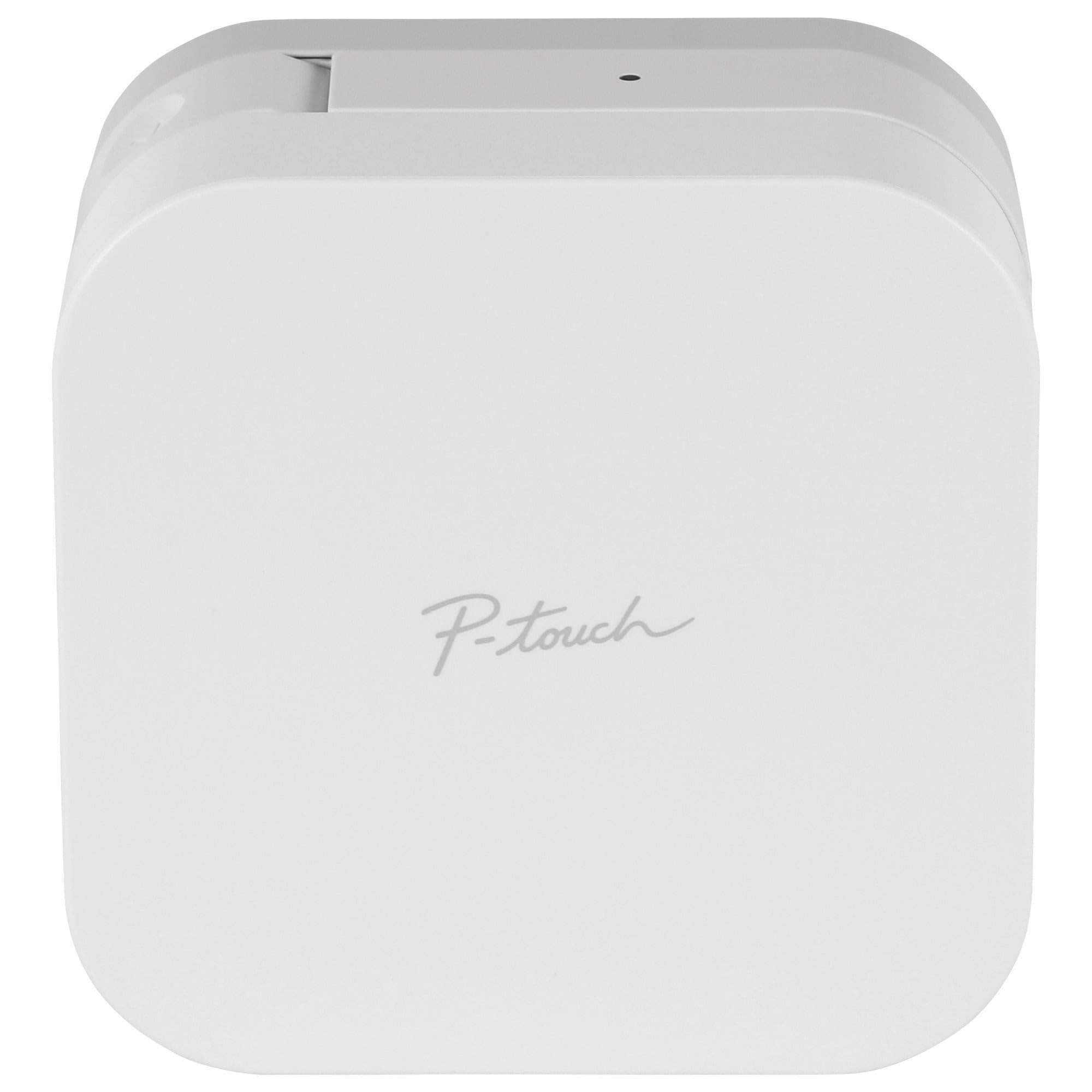 Brother P-Touch Cube Color Smartphone Label Maker - Bluetooth Wireless Label Printer with Multiple Templates for Apple & Android Devices - White - Perfect for Home, Office & Craft Organization