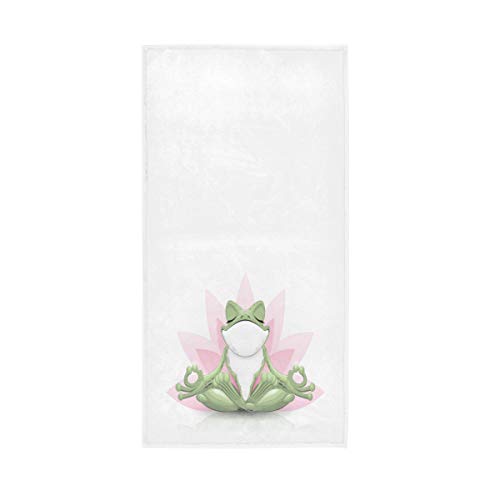Funny Frog Doing Yoga