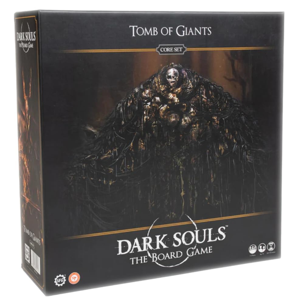 Dark Souls The Board Game: Tomb of Giants Expansion - Core Strategy Board Game for Adults & Teens | Epic Dungeon Crawler Adventure for Game Nights & RPG Enthusiasts