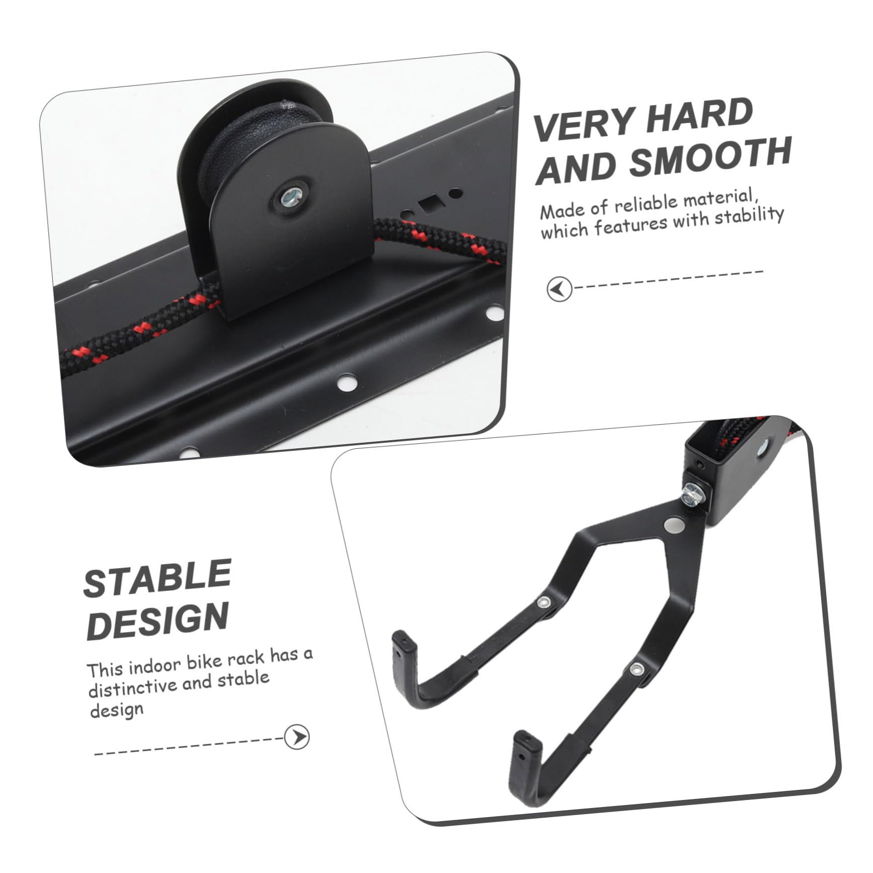 Best Bike Wall Hanger & Ceiling Mount Bike Rack - Heavy Duty Garage Storage Lift Hoist for Bicycle Organization | Perfect for Small Spaces, Apartment & Home Garage Storage