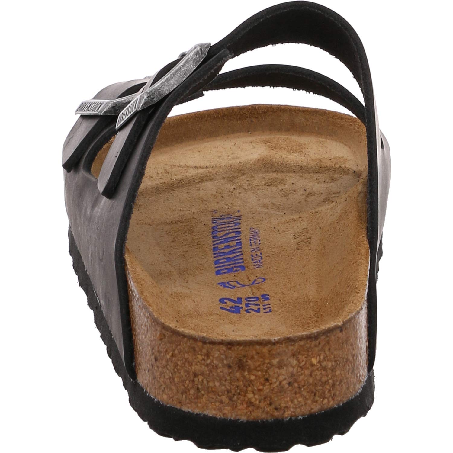 Birkenstock Women's Beach & Pool Shoes - Comfortable Waterproof Sandals for Women, Black (752481), Size 7 | Perfect for Swimming, Vacation & Summer Outdoor Activities