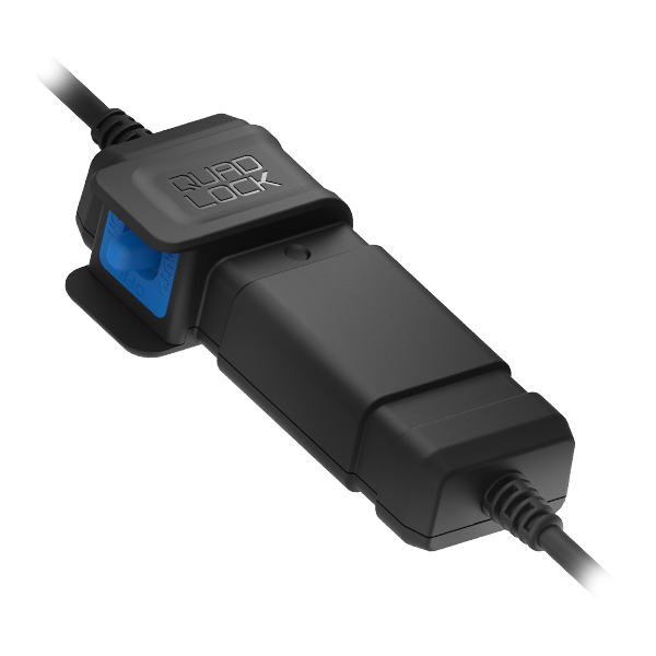 Quad Lock 360 Waterproof 12V to USB Smart Car Charger Adapter - Perfect for Phones, Tablets & GPS Devices While Driving