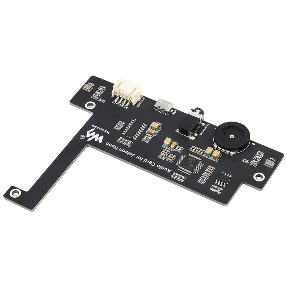 NATEFEMIN P&P 3.5mm Audio Sound Card HAT Speaker Kit for NVIDIA Jetson Nano Developer Kit - High-Quality Audio Expansion Board for DIY Projects, Robotics, and AI Development (Perfect for Raspberry Pi Compatible Projects)