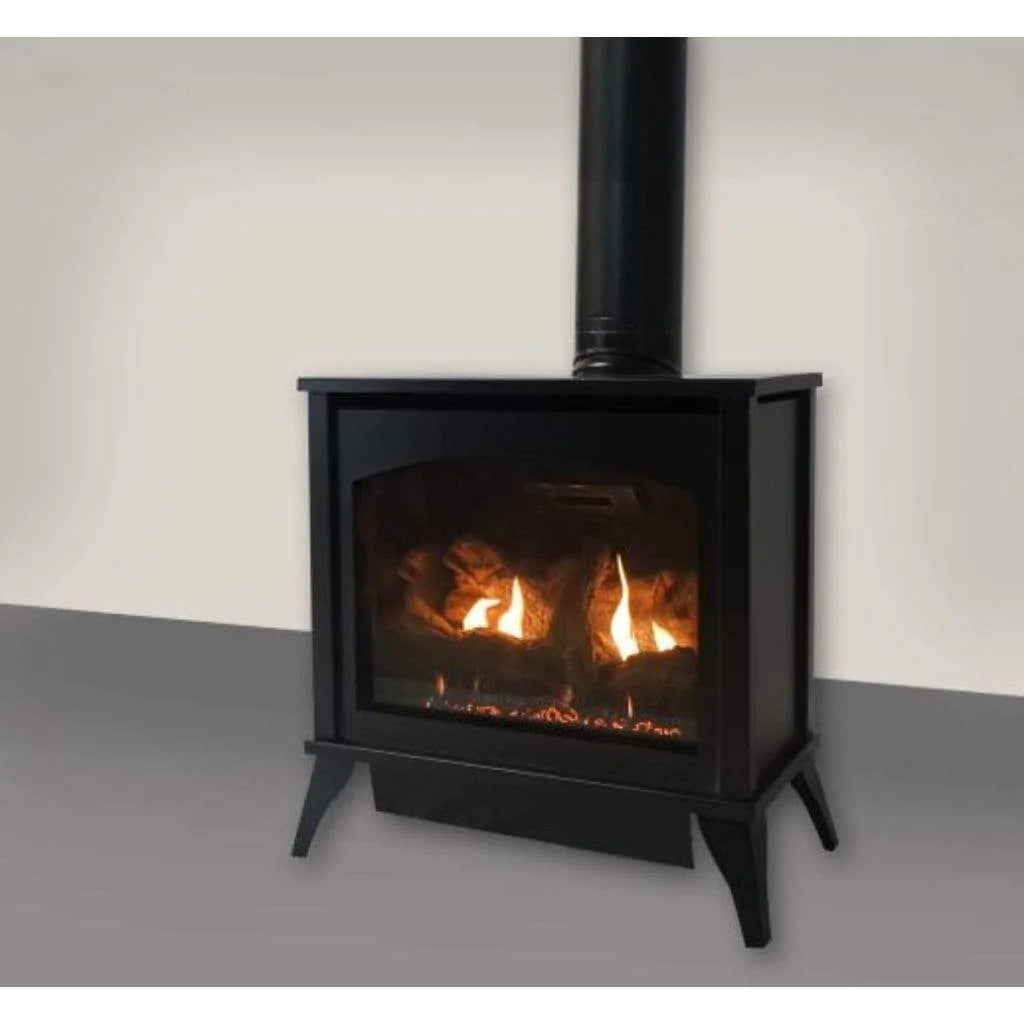 Empire Medium Spirit Steel Direct Vent Gas Heating Stove - DVP30MS | Efficient Home Heating Solution for Living Rooms & Basements | Safe & Energy Saving Gas Stove