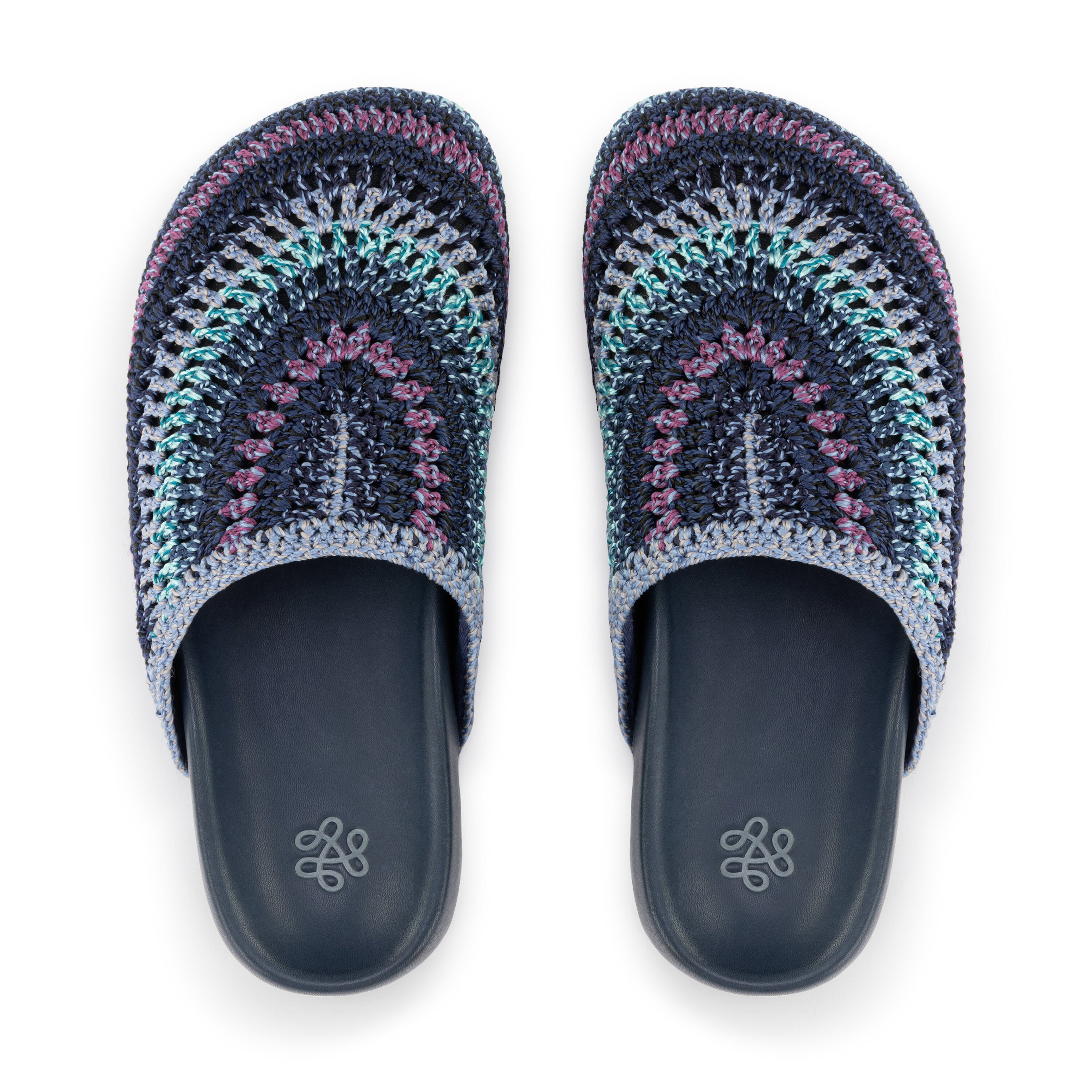Bolinas Crochet Clogs for Women - Comfortable Handmade Summer Slide Sandals with Arch Support - Perfect for Beach, Pool, and Casual Outings