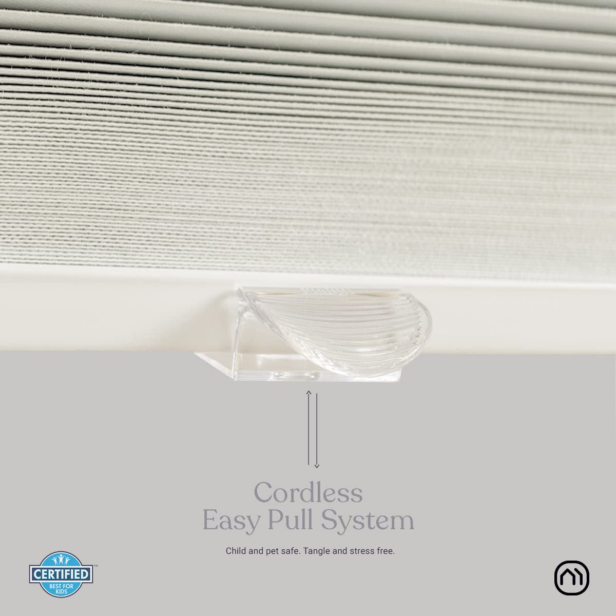 Premium Blackout Cellular Shades - Cordless Honeycomb Blinds with 1.5