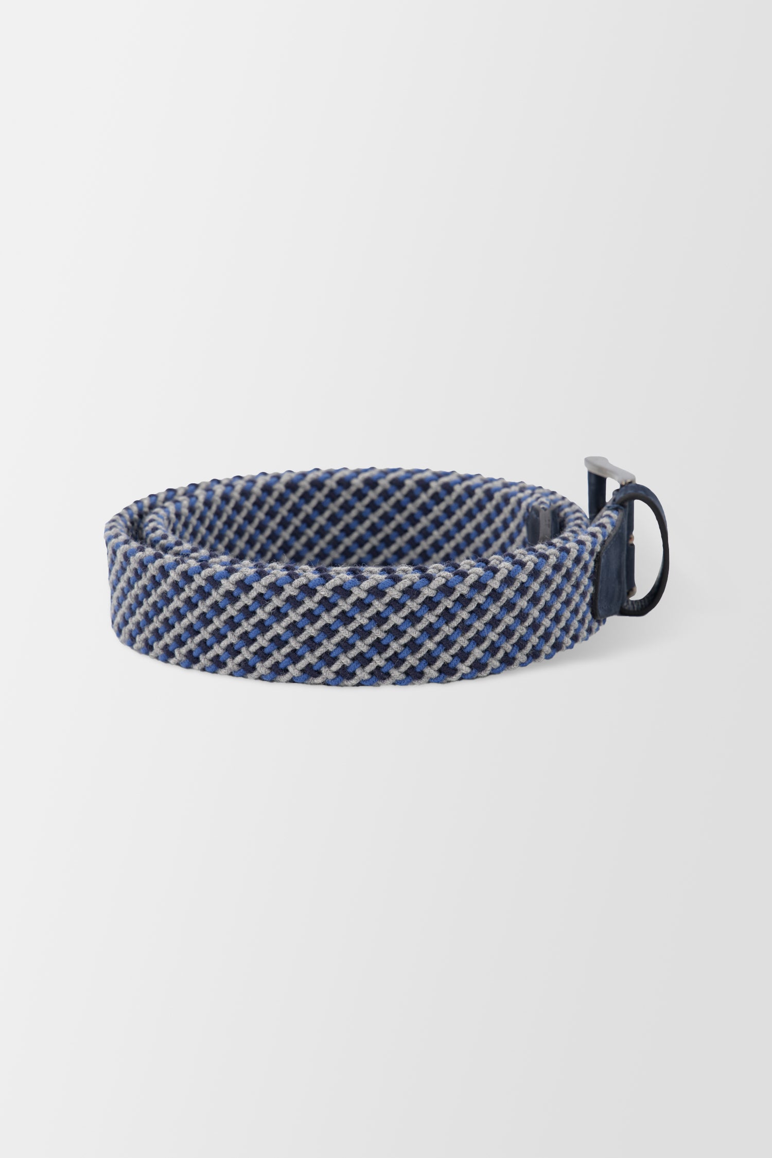 Premium Genuine Leather Blue Turin Belt for Men - Stylish & Durable Dress Belt for Business, Casual & Formal Wear