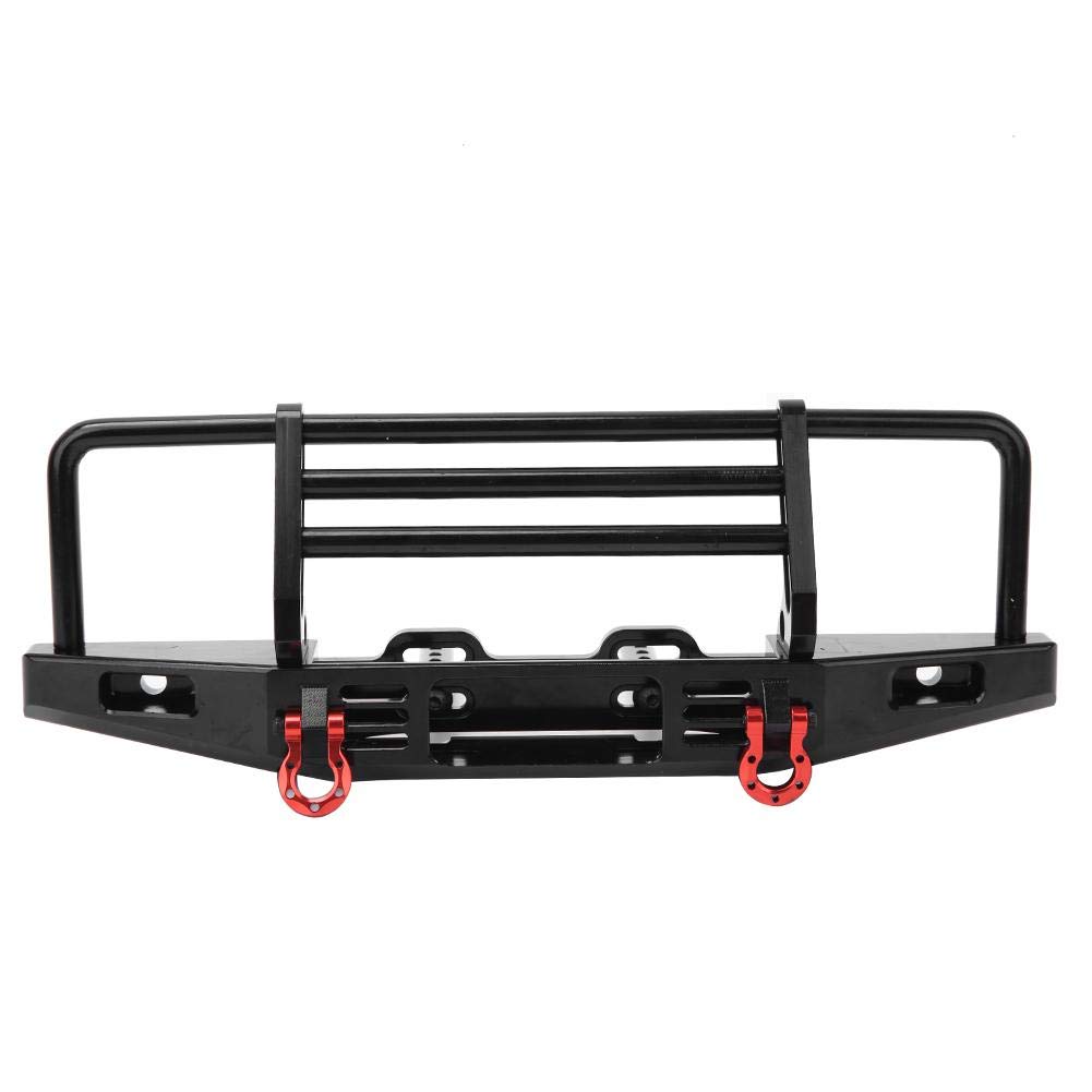 1:10 Scale Metal RC Car Bumper - Adjustable Anti-Collision Front & Rear Bumper for SCX10 TRX4 Crawler Cars | Durable Remote Control Accessory for Kids & Adults | Perfect for Off-Roading, Rock Crawling & RC Car Racing