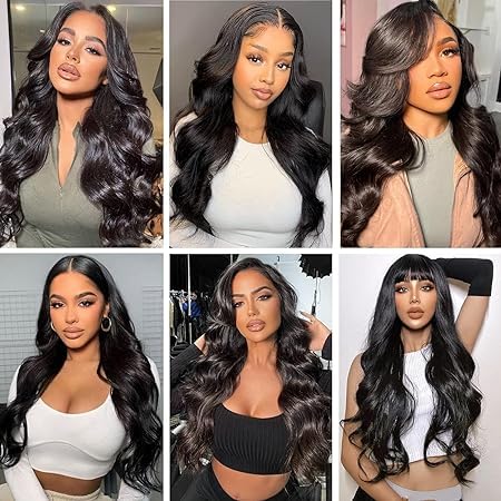 Seamless Clip-In Human Hair Extensions – 8pcs 120g Invisible PU Skin Weft Body Wave 100% Remy Human Hair for Black Women (26 Inch Natural Black) – Perfect for Daily Styling, Parties & Special Occasions