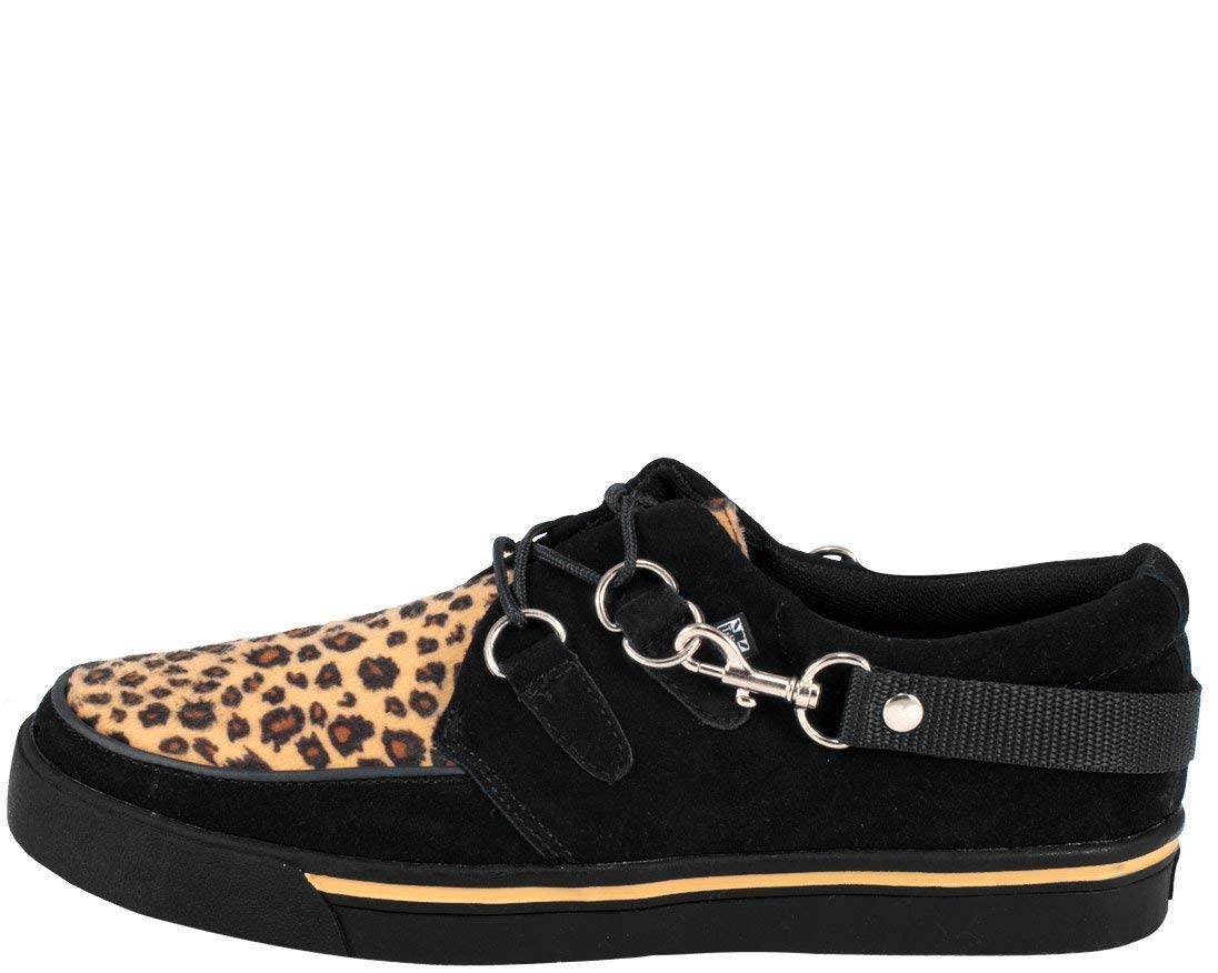 T.U.K. Shoes A6142 Unisex-Adult Leopard Print Sneakers - Comfortable Walking Shoes for Men & Women - Perfect for Casual Wear, Street Style & Everyday Fashion