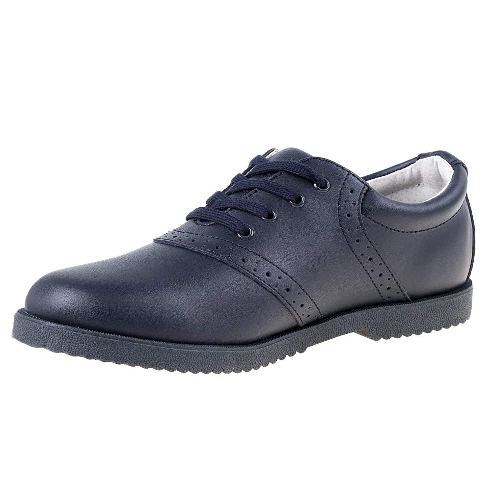 Academie Gear Women's School Oxford Shoes - Classic Comfortable Lace-Up Dress Shoes for Women & Girls - Perfect for School Uniforms, Work & Formal Occasions