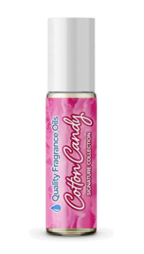 Premium Cotton Candy Fragrance Oil for Women - 10ml Roll-On Perfume, Sweet & Long-Lasting - Perfect for Daily Wear, Gifts & Aromatherapy
