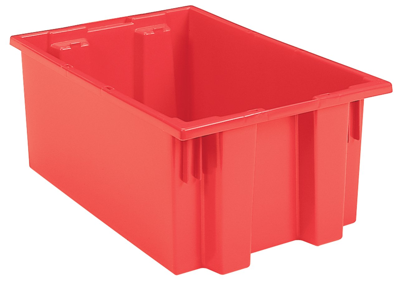 Akro-Mils 35200 Stackable Plastic Storage Bins 6-Pack - 19.5