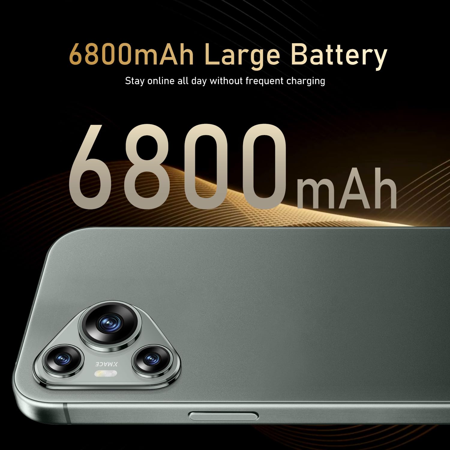 Unlocked Pura 70 8-Core Android 13 Smartphone - 8GB RAM 256GB Storage - 108MP+48MP Dual Camera - 6800mAh Battery - 7
