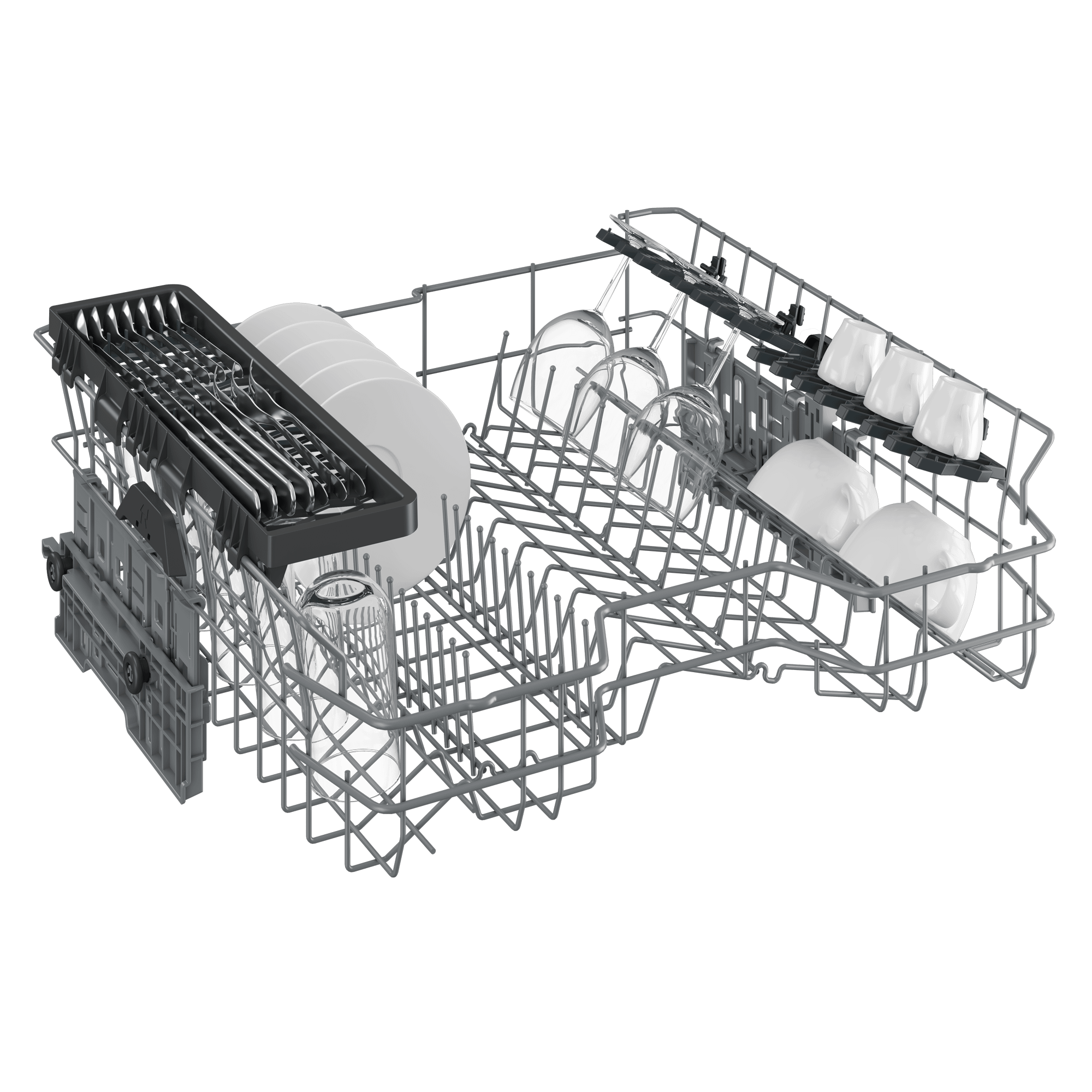 Beko DUT25401XHW 24-Inch Built-In Tall Tub Dishwasher - 14 Place Settings, 48 dBA Ultra Quiet, Energy Star Certified - Perfect for Large Families and Open-Concept Kitchens