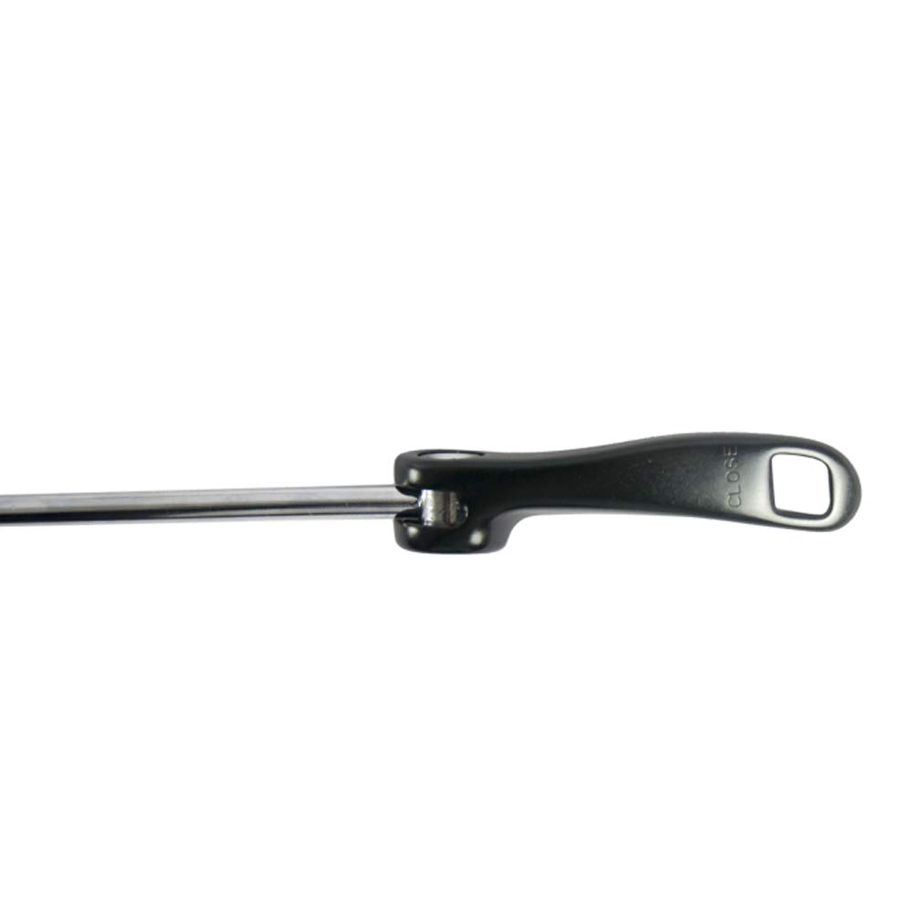 Sunrise Bike Quick Release Steel Black Skewers for Road Bikes - Secure Wheel Fastening for Cycling, Commuting & Racing