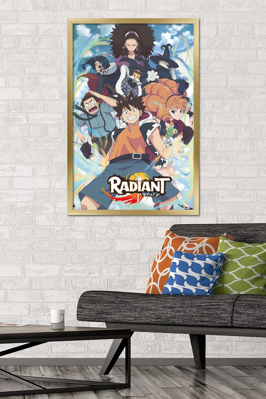 Trends International Radiant Gold Framed Wall Poster - 34