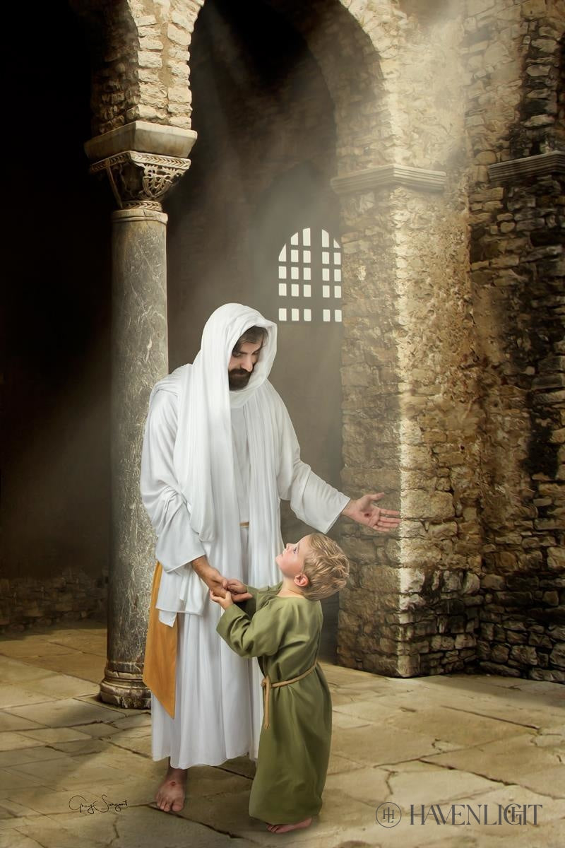 Feeling My Savior's Love - Inspirational Christian Wall Art Decor for Home, Church & Office - Perfect for Religious Gifts & Spiritual Encouragement