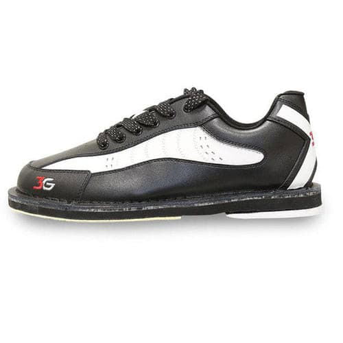 3G Tour X Men's Black & White Right-Handed Bowling Shoes - Perfect for Competitive Bowling & League Play
