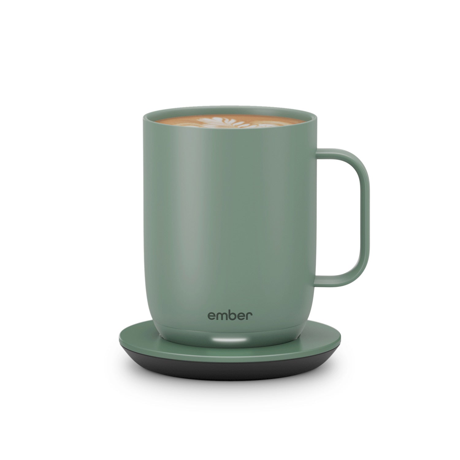 Ember Mug 2 Smart Temperature Control Travel Mug - 14 oz Stainless Steel Coffee Cup with App, Sage Green - Perfect for Office, Commuting & Gifts