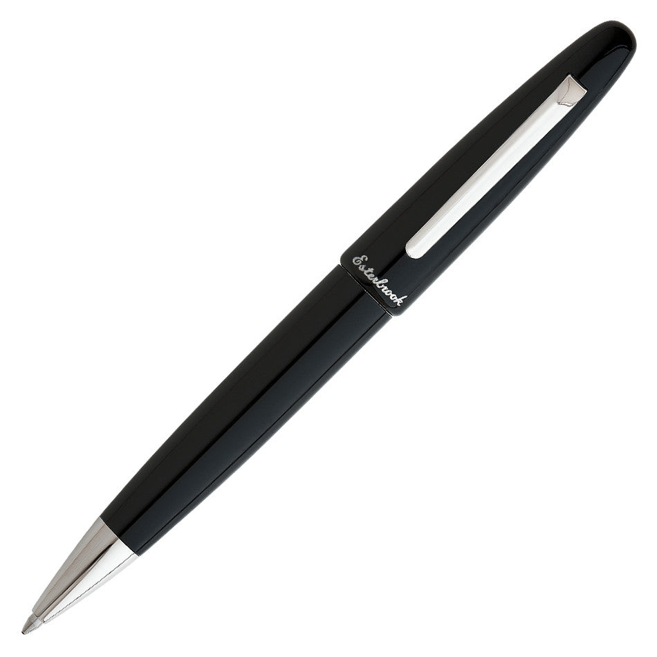 Esterbrook Estie Ballpoint Pen - Ebony Wood with Palladium Trim | Premium Writing Instrument for Business Professionals & Gift Giving