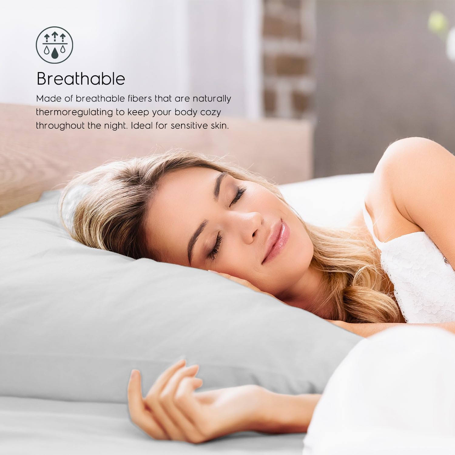 Tafts 100% Bamboo Viscose Twin Sheet Set - Ultra Soft & Cooling Bed Sheets with Double Stitched Edges - Lifetime Quality Guarantee (Light Grey) - Perfect for Hot Sleepers & Eco-Friendly Bedrooms