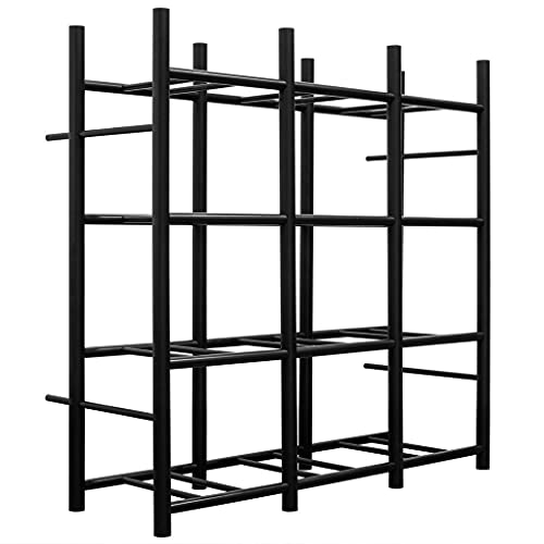 Heavy Duty 12 Tote Rack - DFAE2MBW0431-HD Storage Organizer for Warehouse, Garage & Retail Use