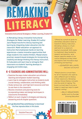 Remaking Literacy: Innovative K-5 Maker Learning Strategies & Elementary Classroom Projects for Reading & Writing Skills | Hands-on Activities for Creative Literacy Development