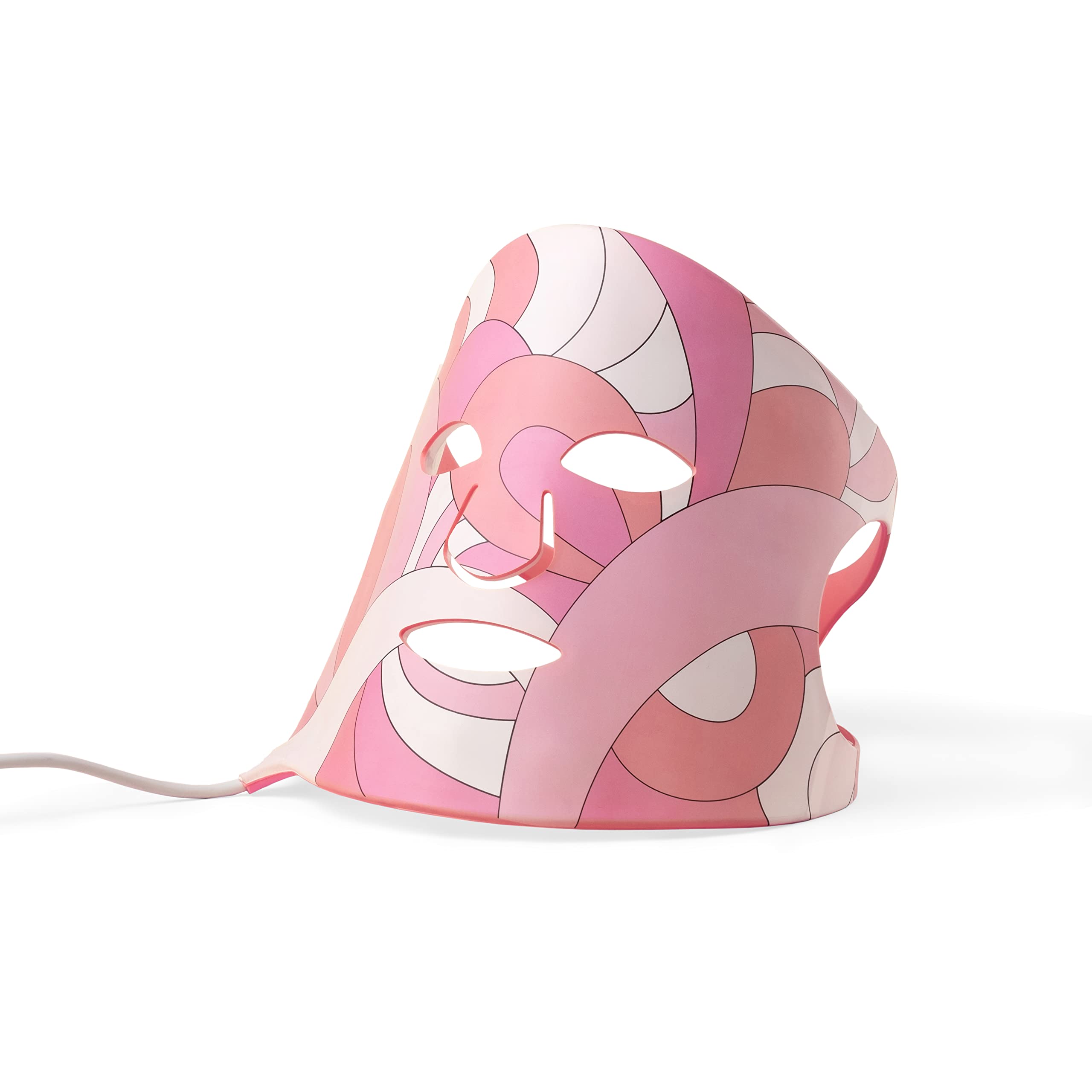 LED Face Mask Light Therapy - 3 Color Settings for Skin Rejuvenation & Acne Treatment | At-Home Skincare Device for Anti-Aging & Relaxation