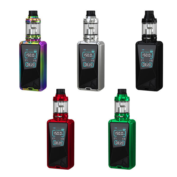 Eleaf Tessera 150W Box Mod Kit with Ello TS Tank - 3400mAh Battery, TC & VW Modes for Vaping Enthusiasts - Perfect for Cloud Chasing & All-Day Vaping Sessions