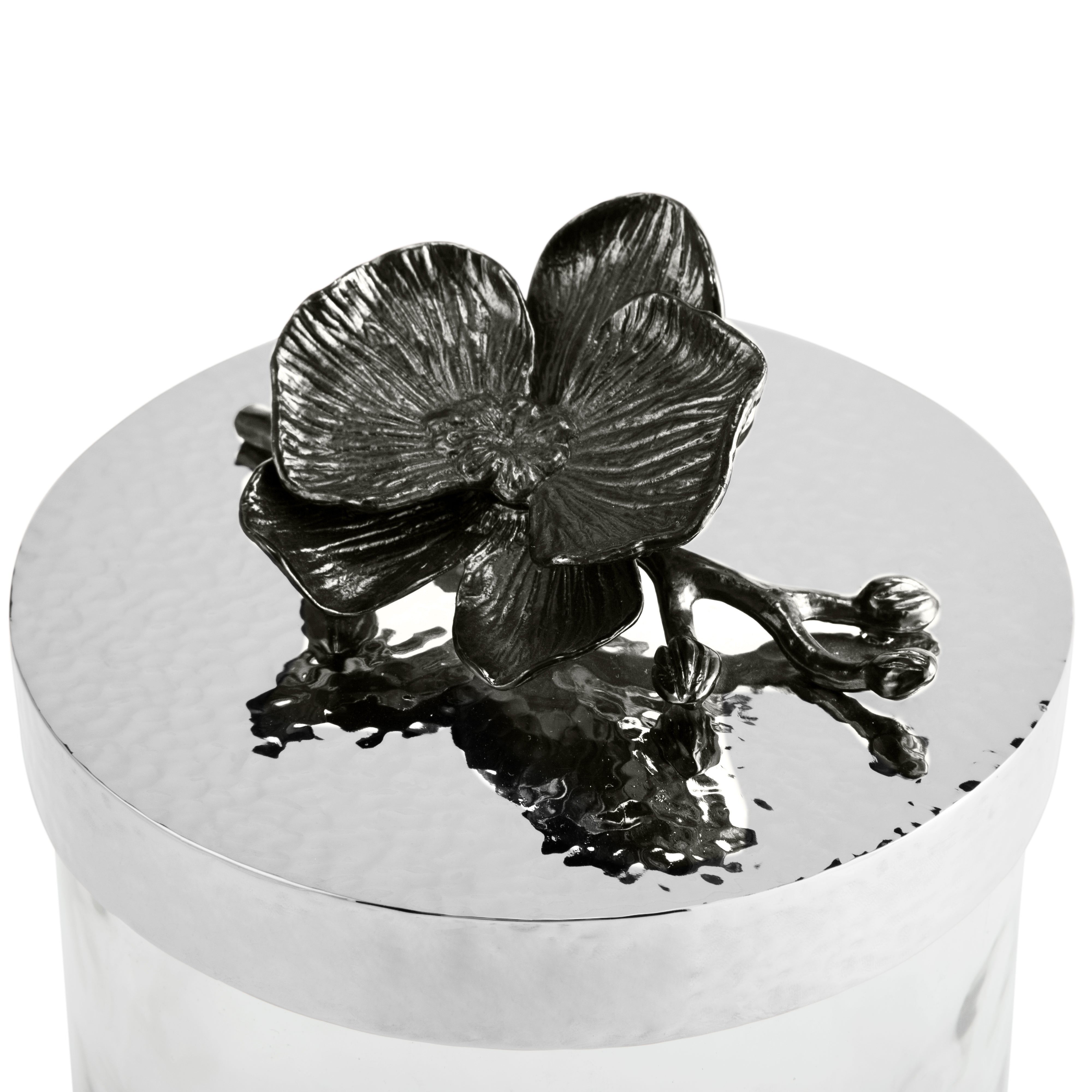 Premium Black Orchid Scented Aromatherapy Canister - Relaxing Home & Office Fragrance for Stress Relief & Mood Enhancement