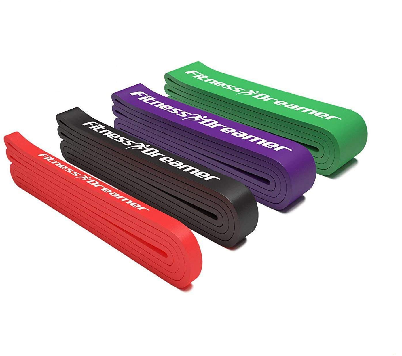 Fitness Dreamer Resistance Bands Set - Premium Exercise Bands for Strength Training, Yoga, Pilates & Home Workouts | Ideal for Muscle Toning, Physical Therapy & Full Body Fitness