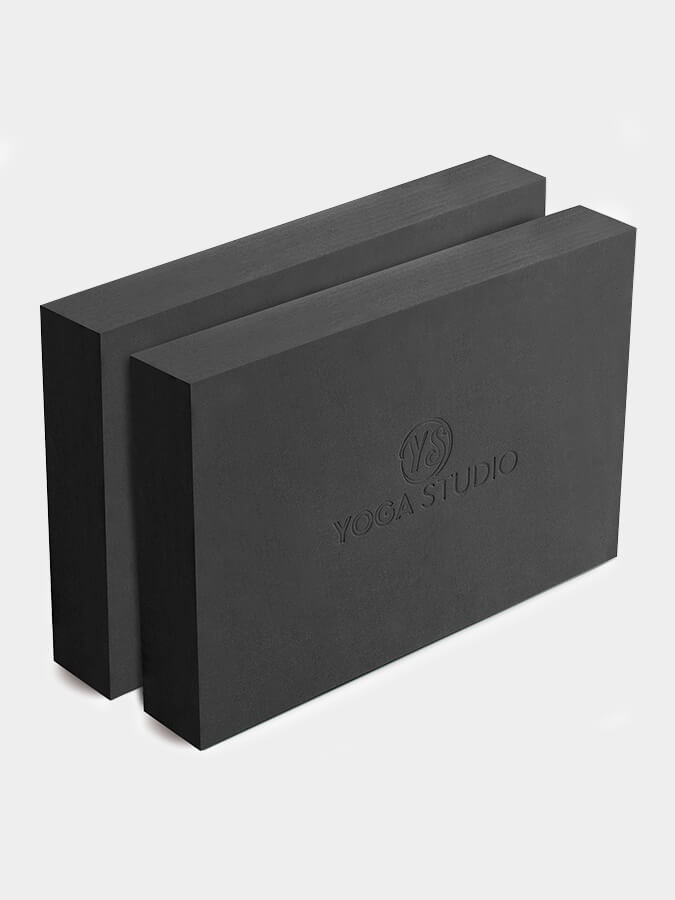 Premium EVA Yoga Blocks Twin Pack - Non-Slip, High Density Foam for Yoga, Pilates & Fitness - Ideal for Home, Studio & Travel Use