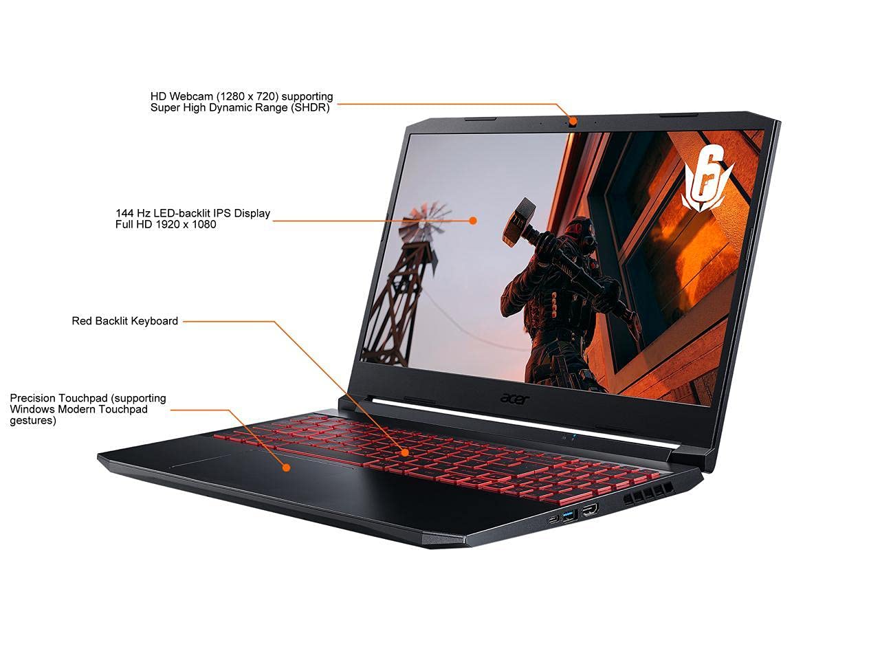 Acer Nitro 5 AN515-55 15.6