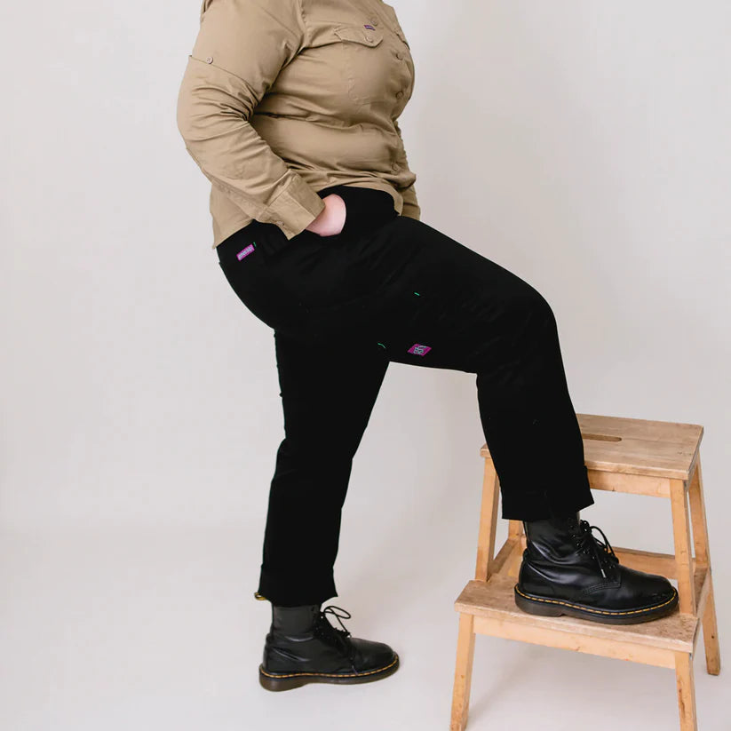 Women's Mid Rise Cargo Pants - Comfortable & Stylish for Outdoor, Hiking & Casual Wear