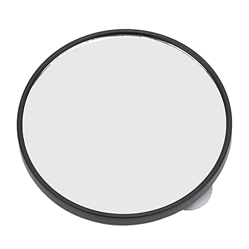 High Definition Magnifying Suction Makeup Mirror with Double Suction Cups - Portable Travel Mirror for Daily Makeup, Skincare & Grooming - Perfect for Bathroom Vanity, Hotel Rooms & On-the-Go Beauty