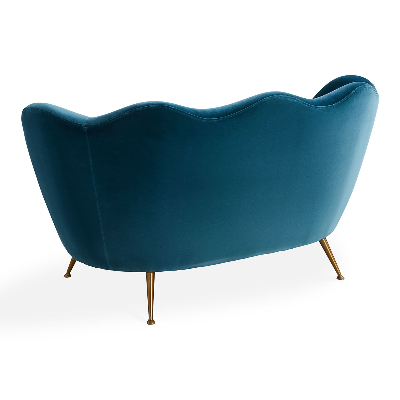 Modern Ripple Apartment Sofa - Comfortable 3-Seater Couch for Small Spaces - Perfect for Living Rooms, Studios & Apartments