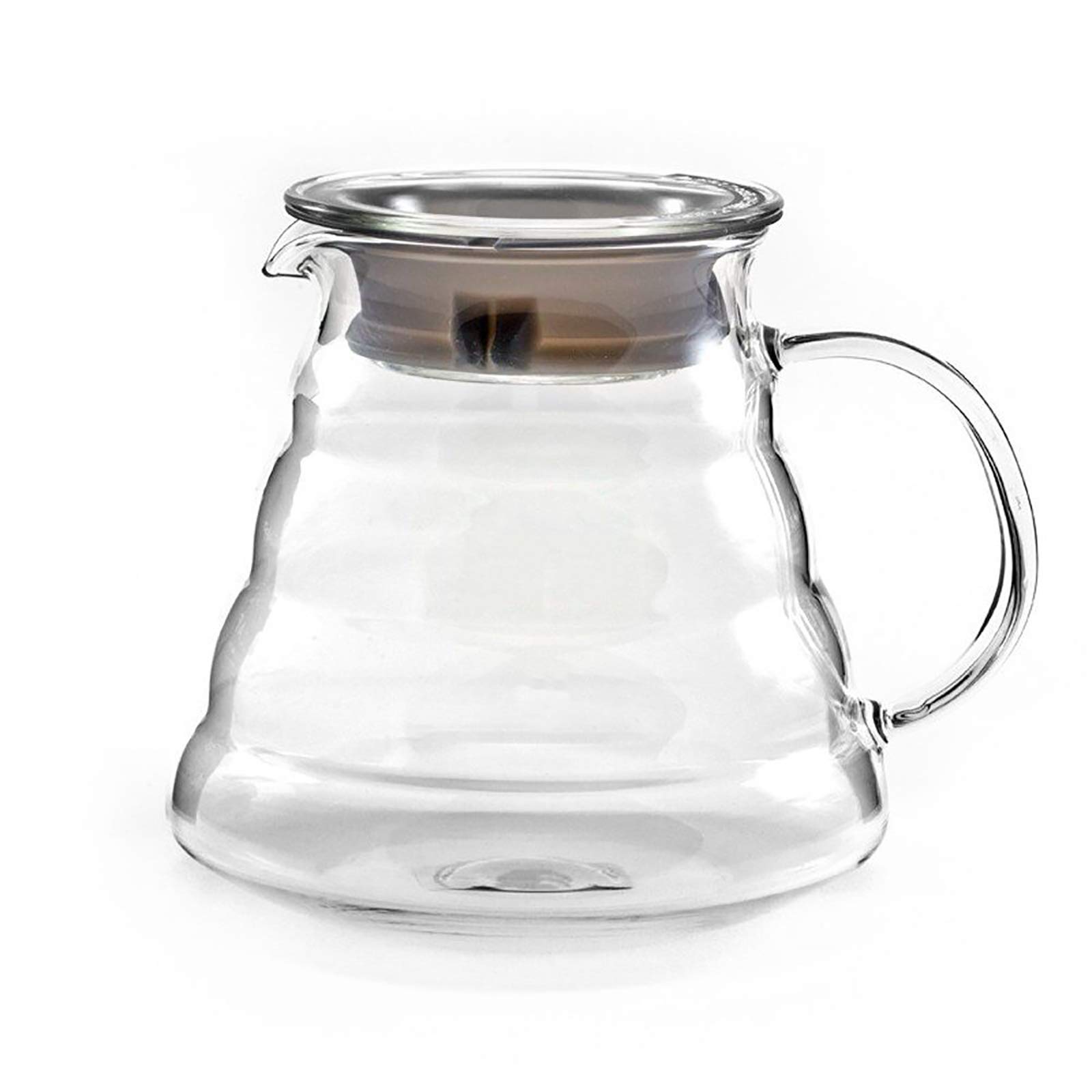Hiware 600ml Clear Glass Coffee Carafe - Durable Coffee Server & Pot for Pour Over, French Press, and Drip Coffee Makers - Perfect for Home, Office, and Cafes