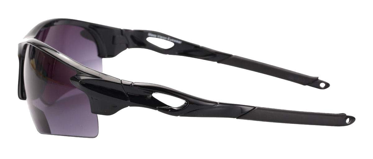 Polarized Lightweight Sport Wrap Bifocal Reading Sunglasses for Men & Women - UV Protection for Running, Cycling & Outdoor Activities