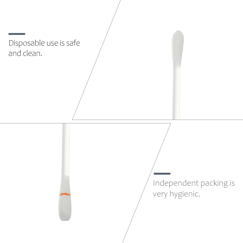 COHEALI 100pcs Cotton Swabs for Lip Care & Oral Hygiene - Anti-Dryness, Multi-Use Cleaning Tools