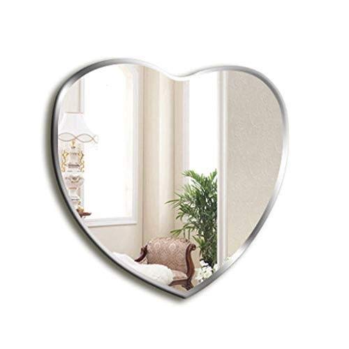 Modern Minimalist Bathroom Wall Mirror - Large Frameless Vanity Mirror for Makeup & Shaving - Perfect for Small Bathrooms, Powder Rooms & Dressing Areas